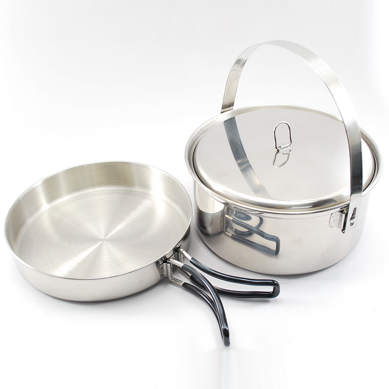 4P Stainless Steel Camping Coo - đánh giá và giá Camp Spork Set
