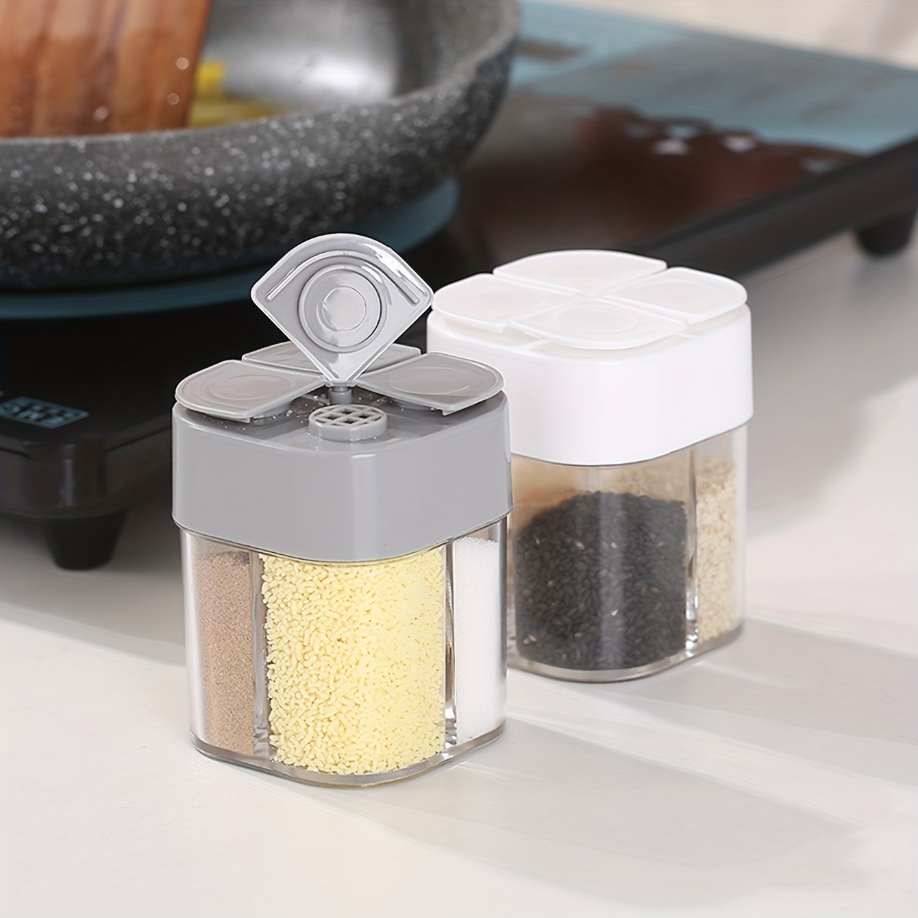 4in1 Camping Seasoning Shaker  - đánh giá và giá Camping Cooking Utensils Kit