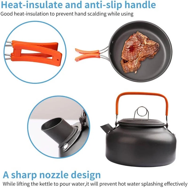 Camping Cooking set Camping Co - đánh giá và giá Camping Cooking Rice
