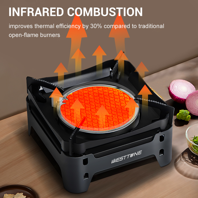 WESTTUNE Outdoor Infrared Comb - đánh giá và giá Camping Cooking Windshield