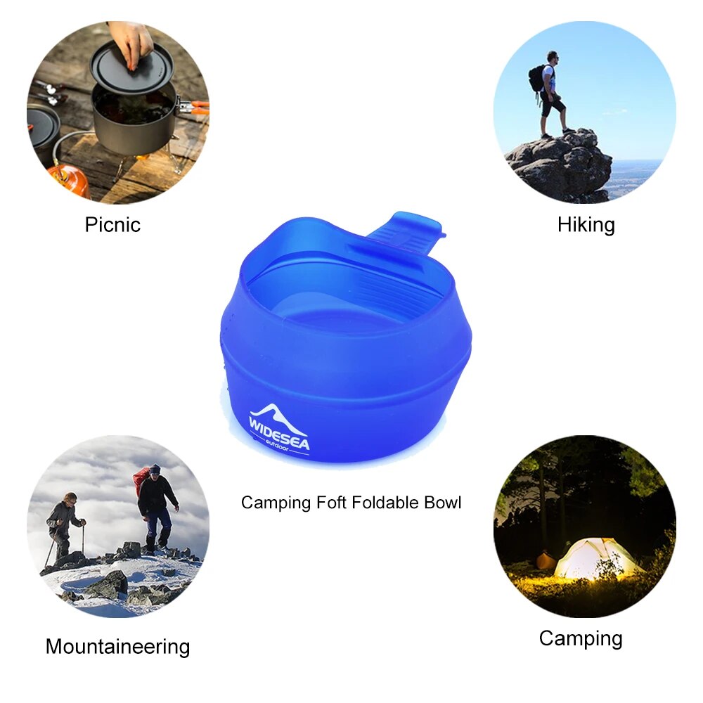 Widesea Camping 250ml Soft Fol - đánh giá và giá Camping Cooking Utensils Kit